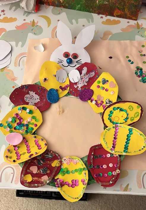 Beispiel eines Osterkranzes